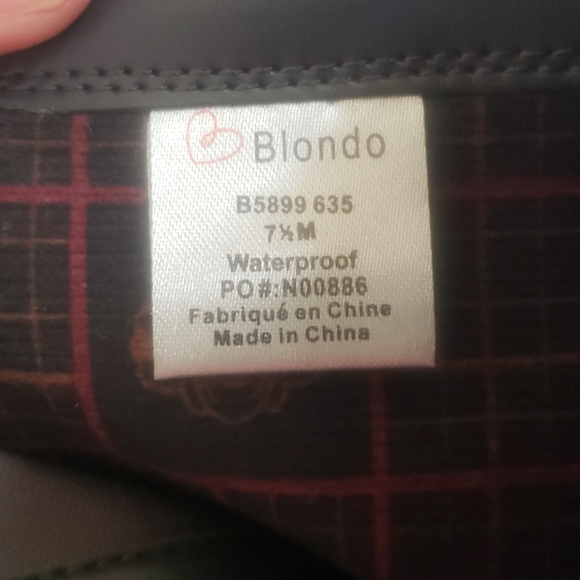 Blondo Ellie Waterproof Knee High Riding Gray Boot - Picture 5 of 6